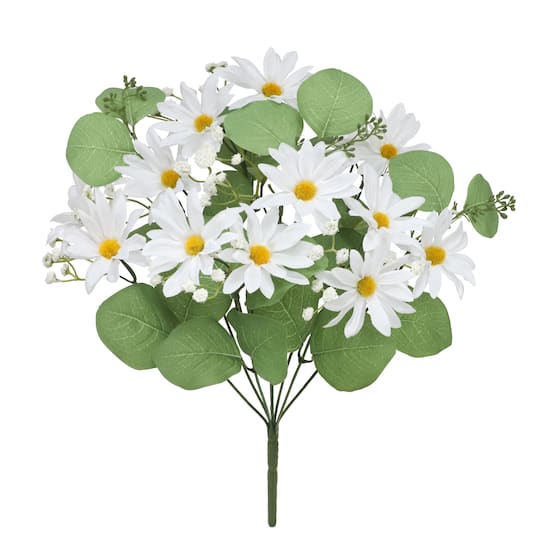 17" White Daisy Bush by Ashland® | Michaels®